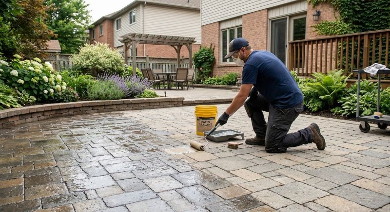 Concrete Patio Sealing in Bellevue, WA