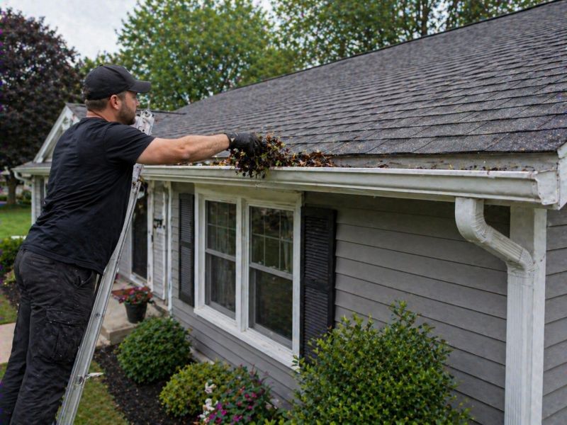 Eavestrough Clearing in Monmouth County, NJ