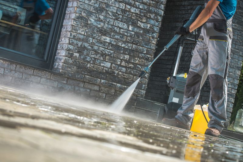 High-Pressure Powerwashing